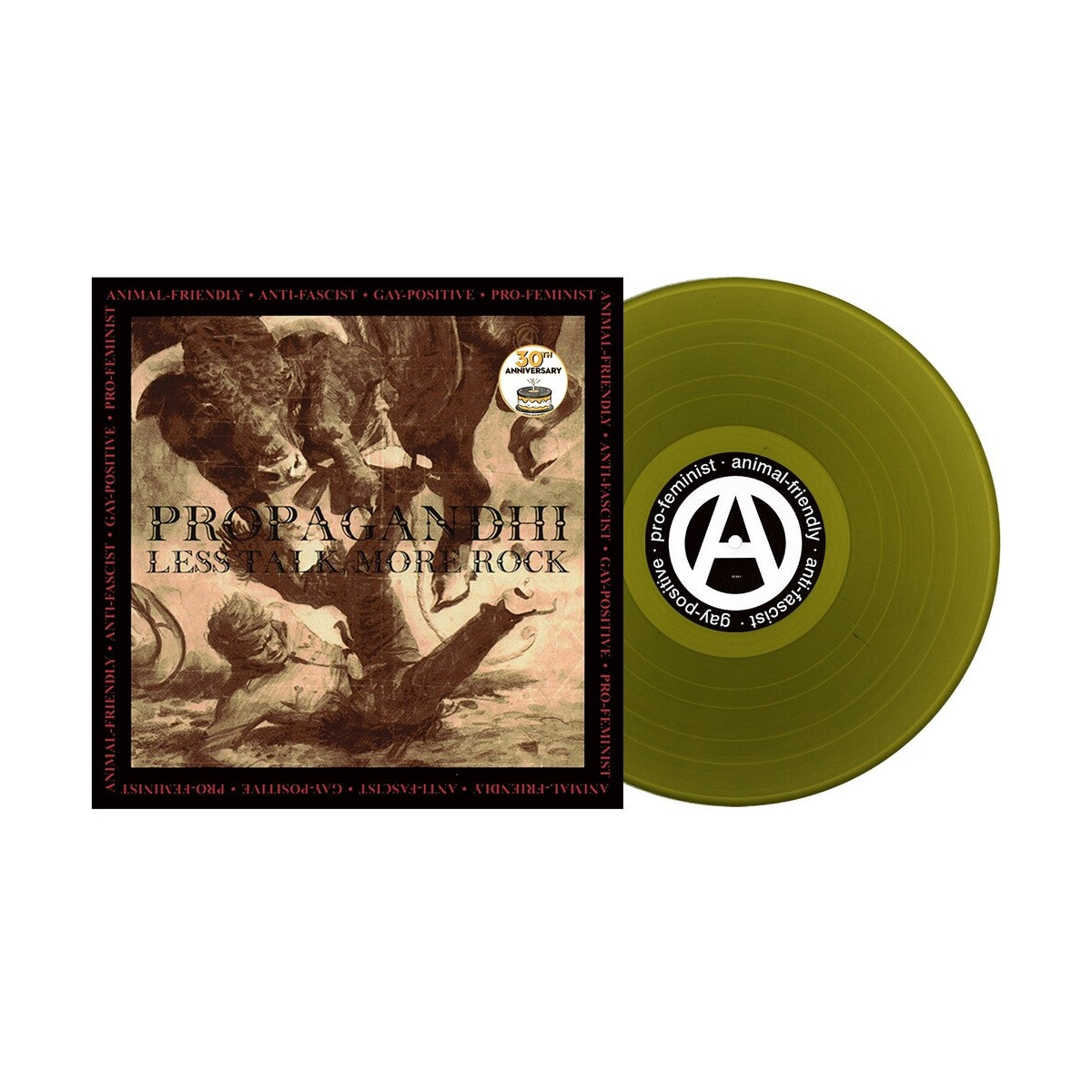 Propagandhi – Less Talk, More Rock (Olive Green LP Vinyl)