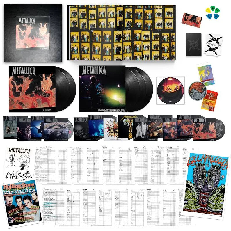 Metallica – Load Deluxe Box Set (3-LP Vinyl + 15-CD + 4-DVD)