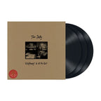 vinyl record set with a brown cover featuring tom petty