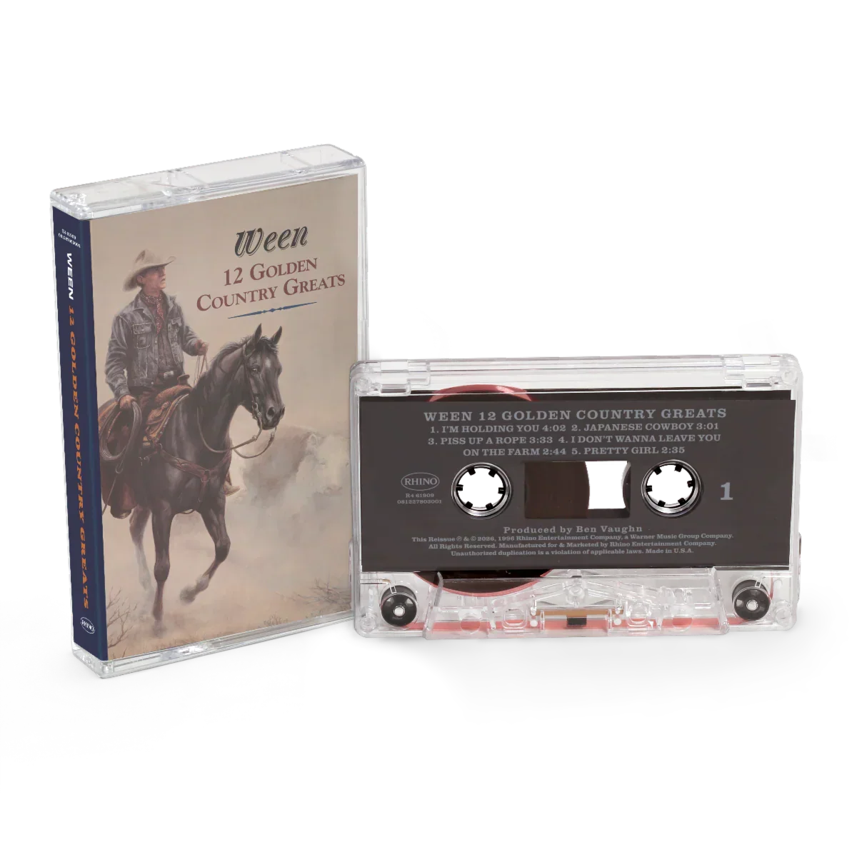 Ween – 12 Golden Country Greats (Cassette)