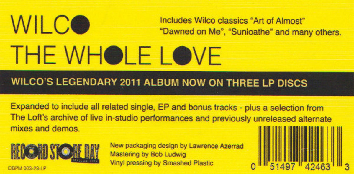 Wilco – Whole Love Expanded (3-LP Vinyl)